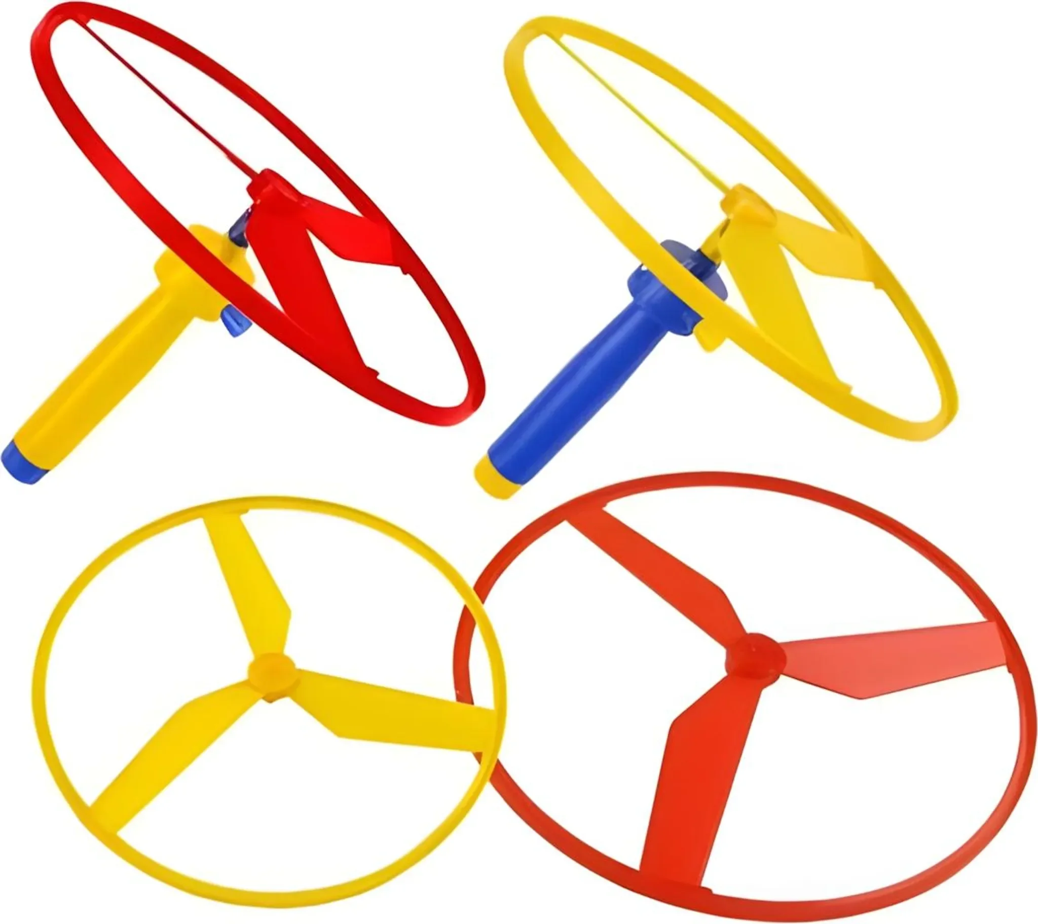 Katapult-Flugkreisel SkyFun – 2er-Set